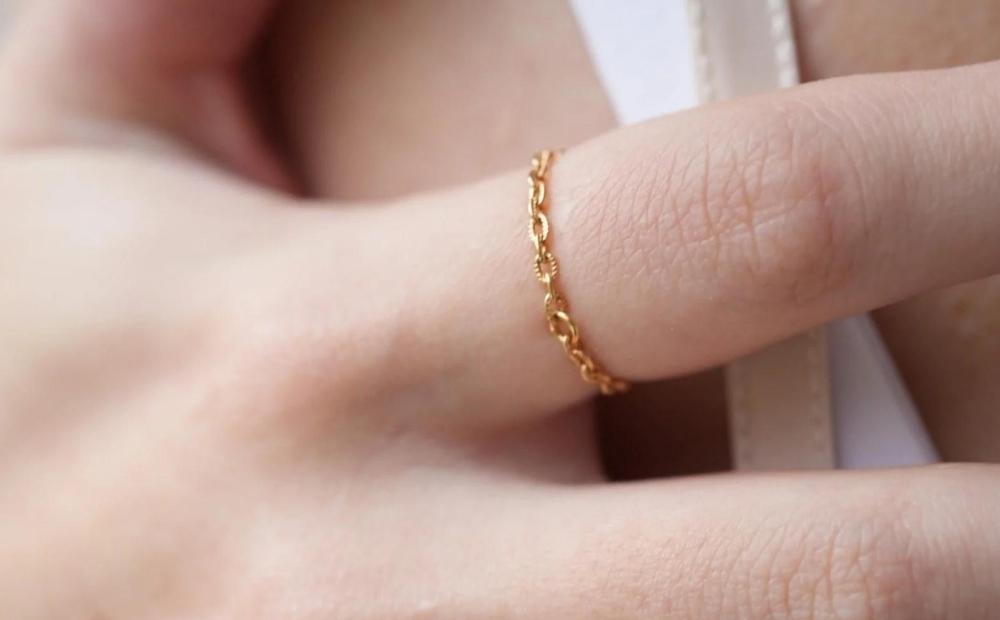 【LENERAオリジナルリング】bumy ring / 14kgf（5号） 【079014-1】 5号